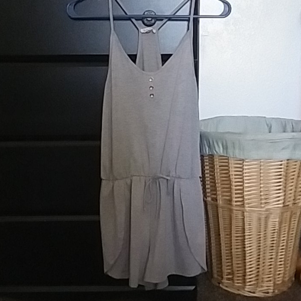 Grey Jersey Romper